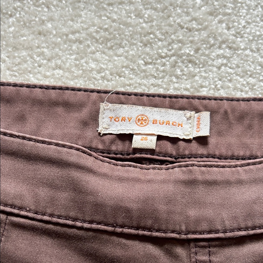 Tory Burch Taupe Trousers